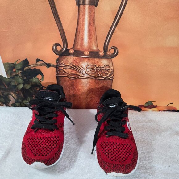 RBX Other - Kids RBX Sz 13 Red & Black Live Life Active Mesh Running Sneakers